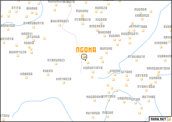 map of Ngoma