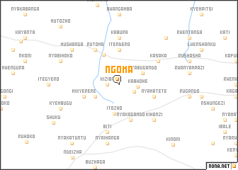 map of Ngoma