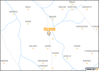 map of Ngoma