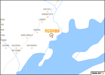 map of Ngomba