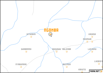 map of Ngomba