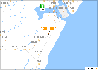 map of Ngombeni