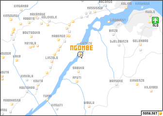 map of Ngombe