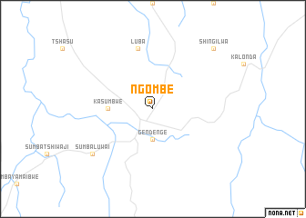 map of Ngombe