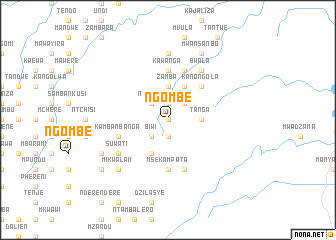 map of Ngombe