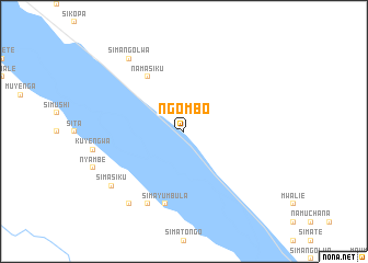 map of Ngombo