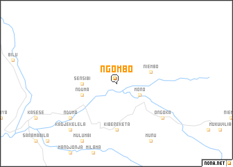 map of Ngombo