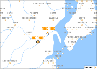 map of Ngombo