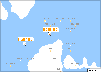 map of Ngombo