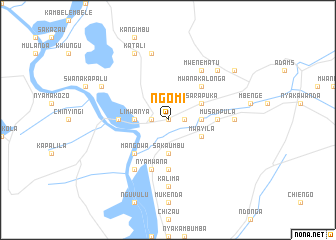 map of Ngomi