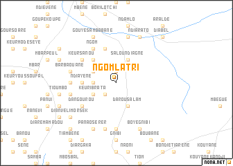 map of Ngom Latri