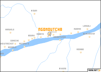 map of Ngomoutcha