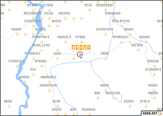 map of Ngona