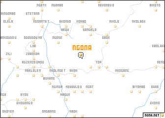map of Ngona