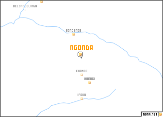 map of Ngonda