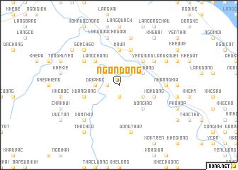 map of Ngọn Ðông