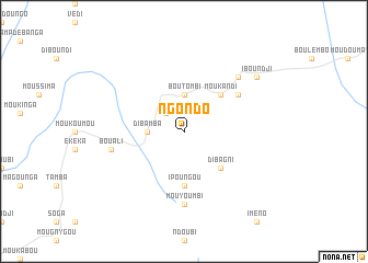 map of Ngondo