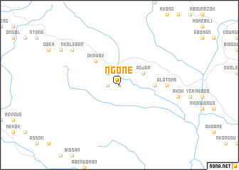 map of Ngone