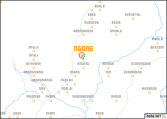map of Ngone