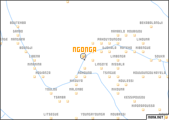 map of Ngonga
