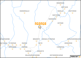 map of Nʼgonga