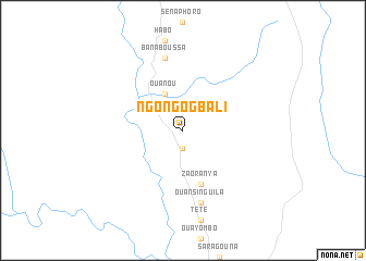 map of Ngongogbali