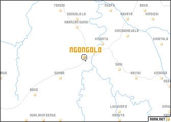 map of Ngongolo