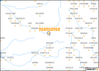 map of Ngongondo