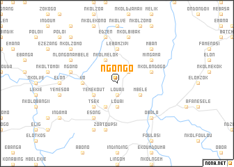 map of Ngongo