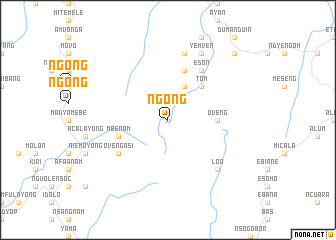 map of Ngong