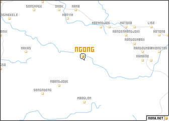 map of Ngong