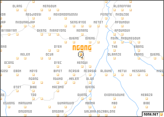 map of Ngong