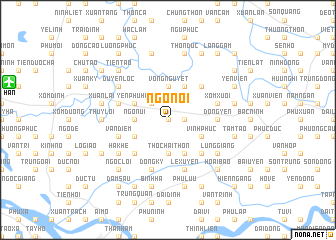 map of Ngộ Nội