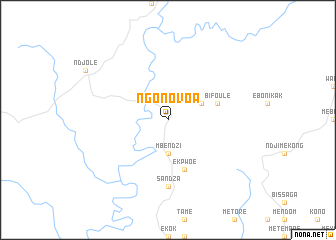 map of Ngonovoa