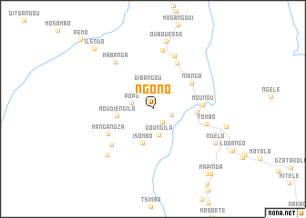 map of Ngono