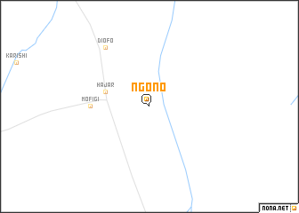 map of Ngono