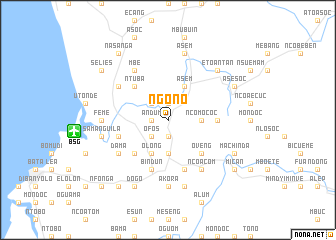 map of Ngono