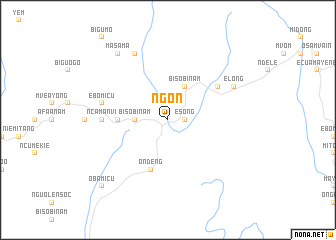 map of Ngon