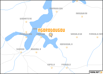 map of Ngorodougou