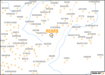 map of Ngoro
