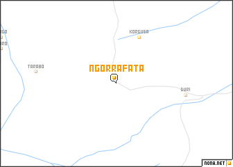 map of Ngorra Fata