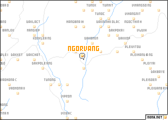 map of Ngor Vang