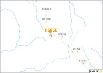 map of Ngose