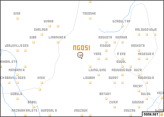 map of Ngosi