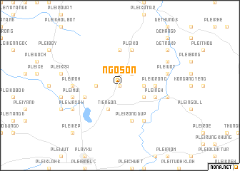 map of Ngô Sơn