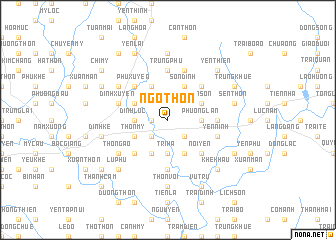 map of Ngõ Thôn