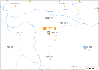 map of Ngotin