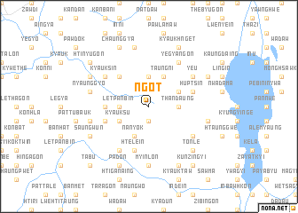 map of Ngot