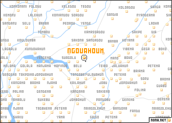 map of Ngouahoum