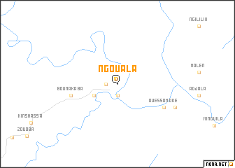 map of Ngouala